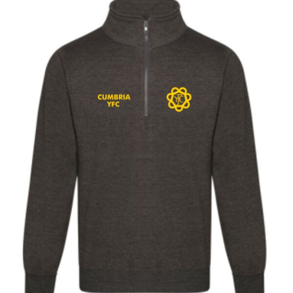 CUMBRIA YFC - Pro RTX Pro 1/4 Neck Zip Sweatshirt Thumbnail